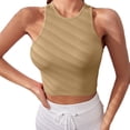 thumbnail image 1 of Tank Tops for Women Solid Color Quick Drying Sleeveless Casual Vests, 1 of 5