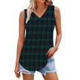 thumbnail image 1 of Tank Tops for Women V Neck Printed Loose Sleeveless Summer Tops, 1 of 5