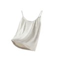 thumbnail image 1 of QSAWXQZ Women's Velvet Fleece Crew Neck Sleeveless Solid Tank Top Khaki L, 1 of 7