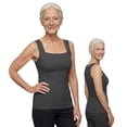 thumbnail image 1 of Tank Tops with Built in Bra for Women 2026 Comfort U Neck Shapewear Shirts High Strechy Sleeveless Slim Fit Clothes, L, 1 of 9