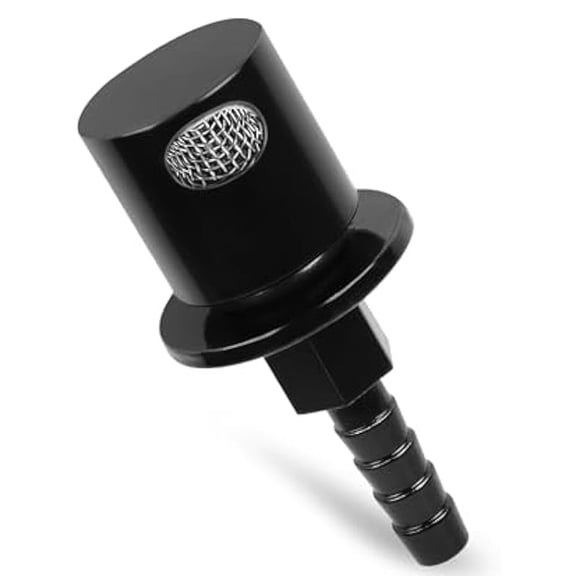 Tank Vent Roll over Valve External Remote Breather Check Valve Automotive Off-Roads ATV UTV 5/16 Hose Barb Fitting