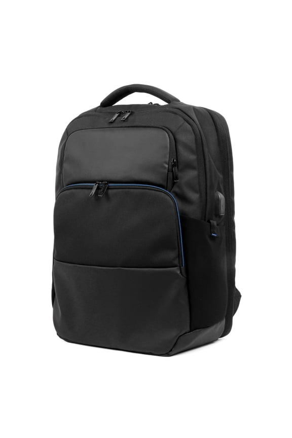 Tanka Business Laptop Backpack Commuter Travel 17.3 Inch Carry On, Black