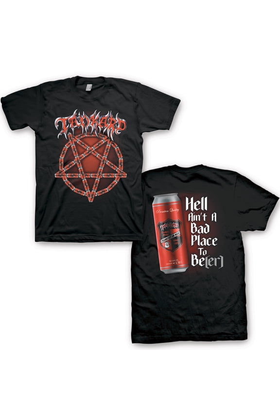 Tankard Hell T-Shirt-Large