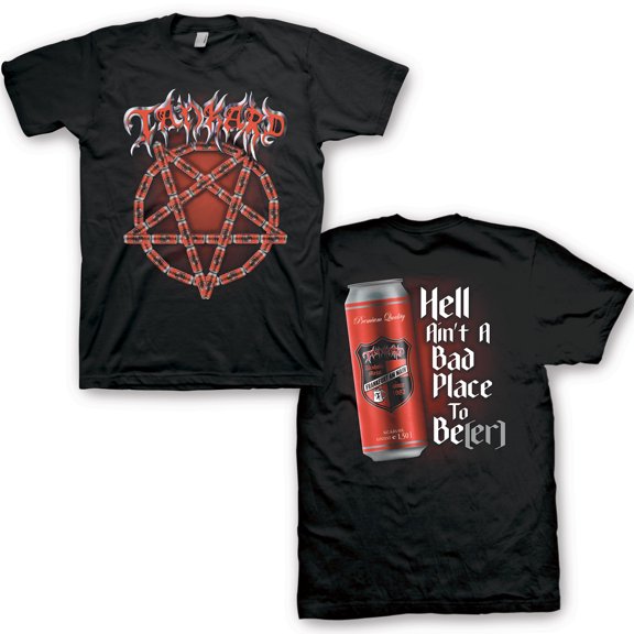 Tankard Hell T-Shirt-Medium