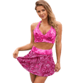 thumbnail image 1 of Tankini Bathing Suits for Women Halter Plus Size Two Piece Swimsuits Sets, 1 of 5