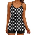thumbnail image 1 of Tankini Swimsuits for Women Tummy Control Two Piece Bathing Suits Flowy Swim Tops with Boy Shorts 2026 Trendy, 1 of 6
