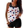 thumbnail image 1 of Tankini Swimsuits for Women Two Piece 2026 Modest Tummy Control Bathing Suits with Board Shorts Swimwear, 1 of 5