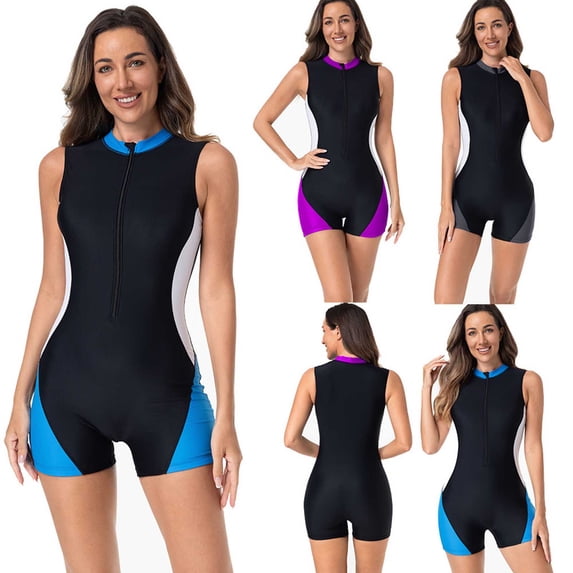 Tankini Swimwear for Women Plus Size One Piece Tankini Swimsuits for Women Conservative Bathing Suits Sleeveless Gradient Swim Top with Shorts