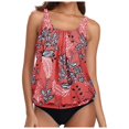 thumbnail image 1 of Tankini Tops for Women High Neck Swimsuits Swim Top Modest Bathing Suit Swimwear Tank Top only No Bottom, 1 of 5