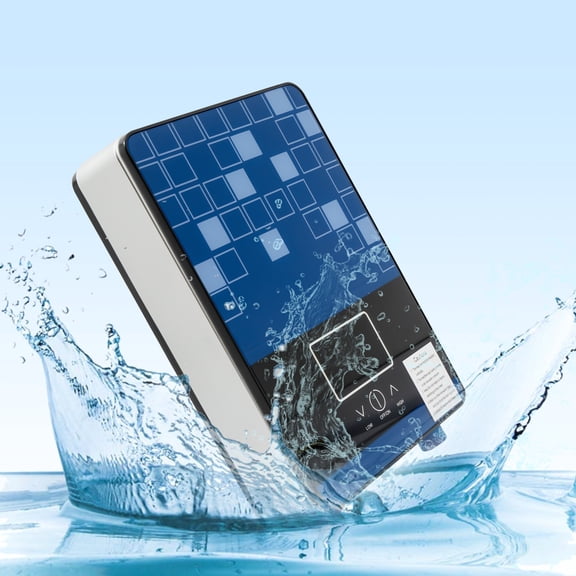 Tankless 110V Hot Water Heater with Shower Head,4.5KW Portable on Demand Electric Water Heater Set with Self-Modulating for Kitchen Bathroom Blue