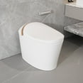 thumbnail image 1 of Tankless Elongated Smart Toilet Bidet 1.1/1.45 GPF in White with Auto Flush, Deodorization, Warm Water, Dryer, 1 of 16