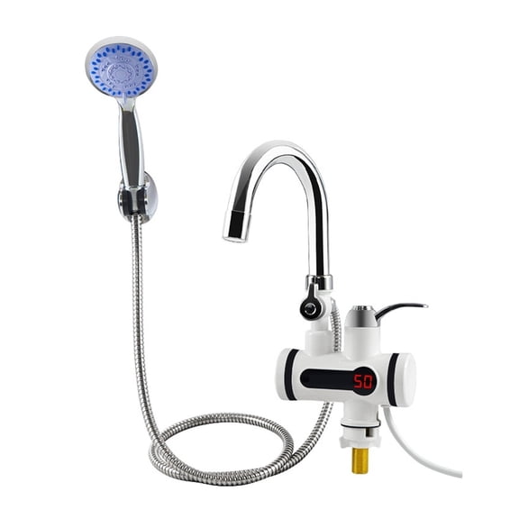 Tankless Hot Water Heater Faucet Shower,Instant Electric Tap,for Kitchen Heating Instant Faucet For Bathroom ,Easy to Install