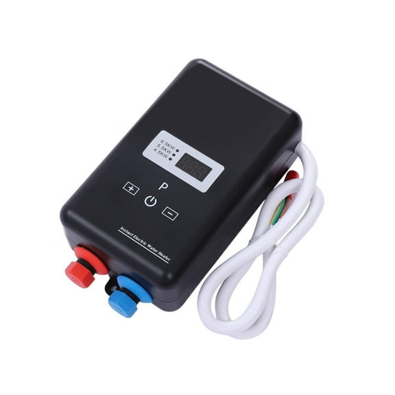 Tankless Instant Electric Water Heater Hot Water Heating With Remote Control Digital Display For Home Kitchen Bathroom Shower ,Energy Saving