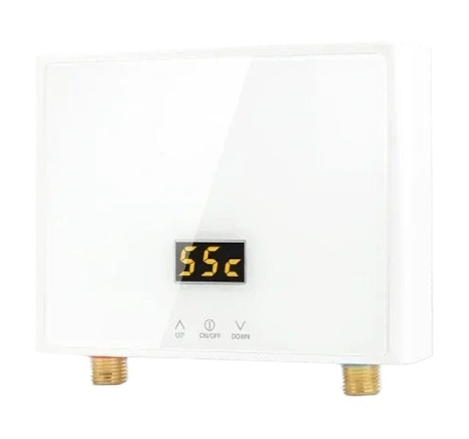 Tankless Instant Electric Water Heater With Touch Panel Remote Control For Kitchen Bathroom Accessory ,Safety Protections