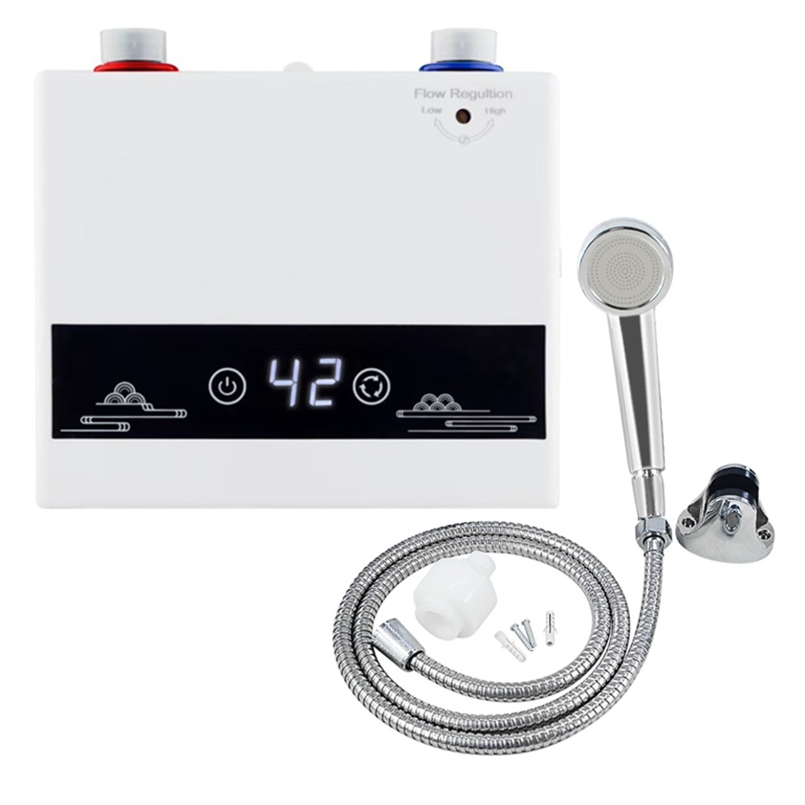Tankless Instant Water Heater Electric Heaters For Home Kitchen For Bathroom Shower Hot Heater, Tankless Water Heater Bathroom ,Energy Saving