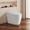 thumbnail image 1 of Tankless Smart Toilet With Built-In Bidet One-Piece Heated Seat Auto Flush Warm Water Wash And Dry Adjustable Temperature Remote Control, 1 of 9