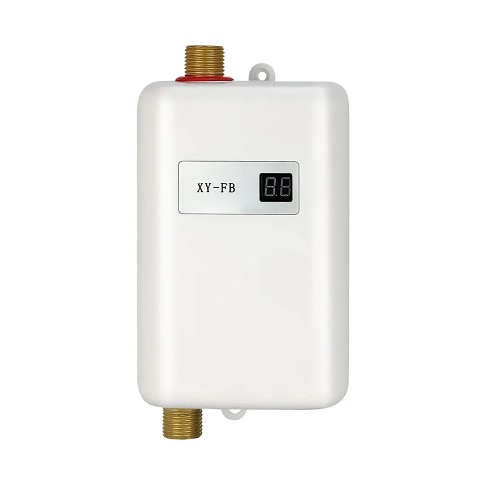Tankless Water Heater,3000W Portable Mini Instant Electric Hot Water Heater System For Household Indoor Bathroom Kitchen Washing ,Compact Design