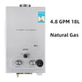 thumbnail image 1 of Tankless Water Heater 4.8GPM Natural Gas Water Heater 18L Portable Water Heater Instant Endless Hot Water with Shower Kit, 1 of 6