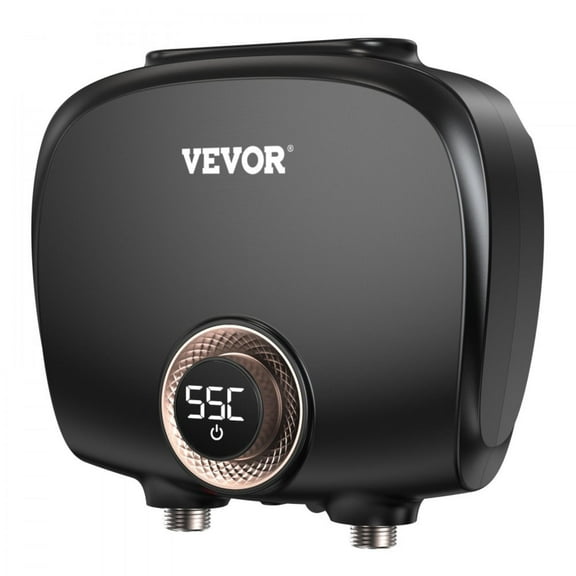 Tankless Water Heater Electric, 7kw On Demand Instant Under Sink Water Boiler, Digital Temperature Display & Easy Installation & 24-Hour Water Supply, For Kitchen Bathroom Faucet And Shower