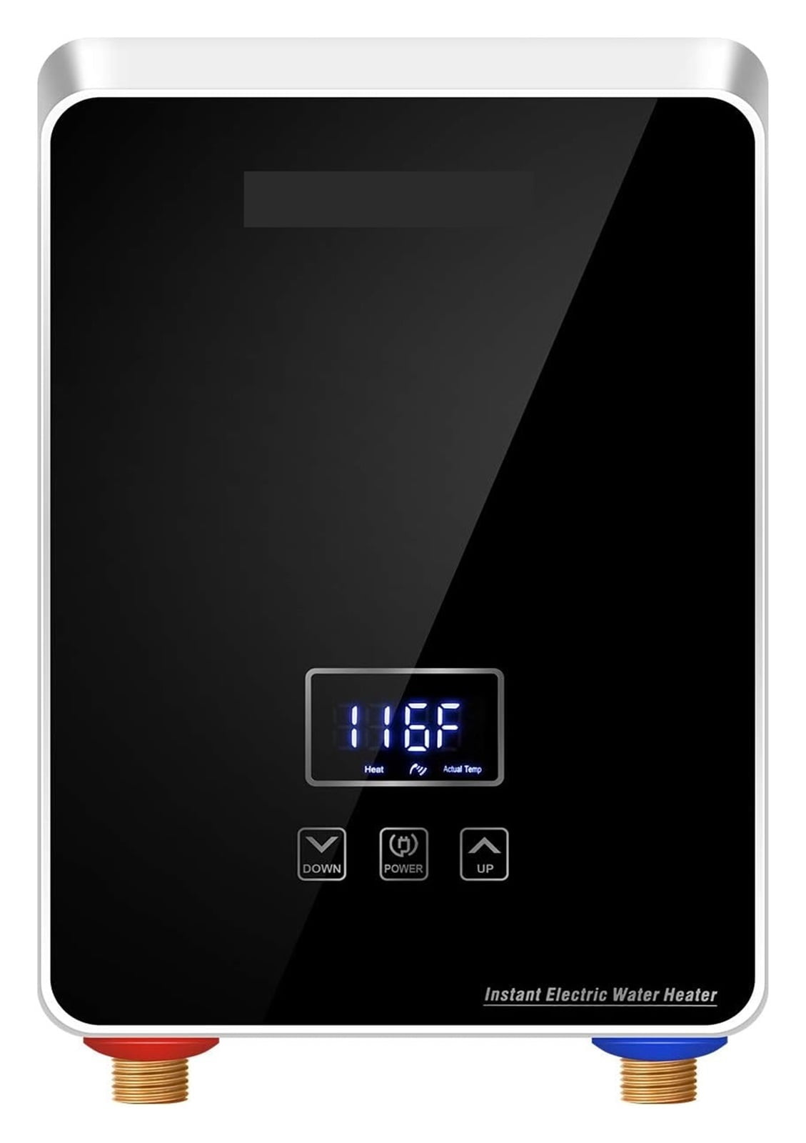Tankless Water Heater,Point-of-Use Digital Display,Electric Instant Hot Water Heater With Self-modulating,Overheating Protection ,Safety Protections