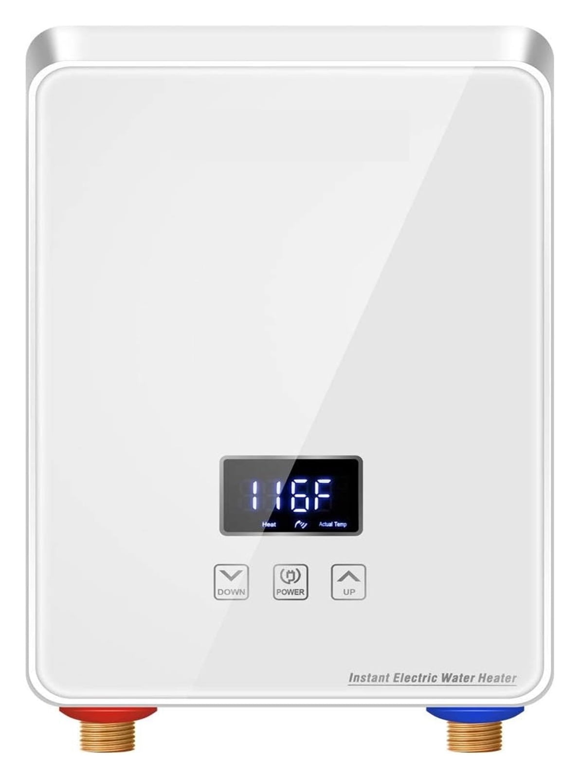 Tankless Water Heater,Point-of-Use Digital Display,Electric Instant Hot Water Heater With Self-modulating,Overheating Protection ,Safety Protections
