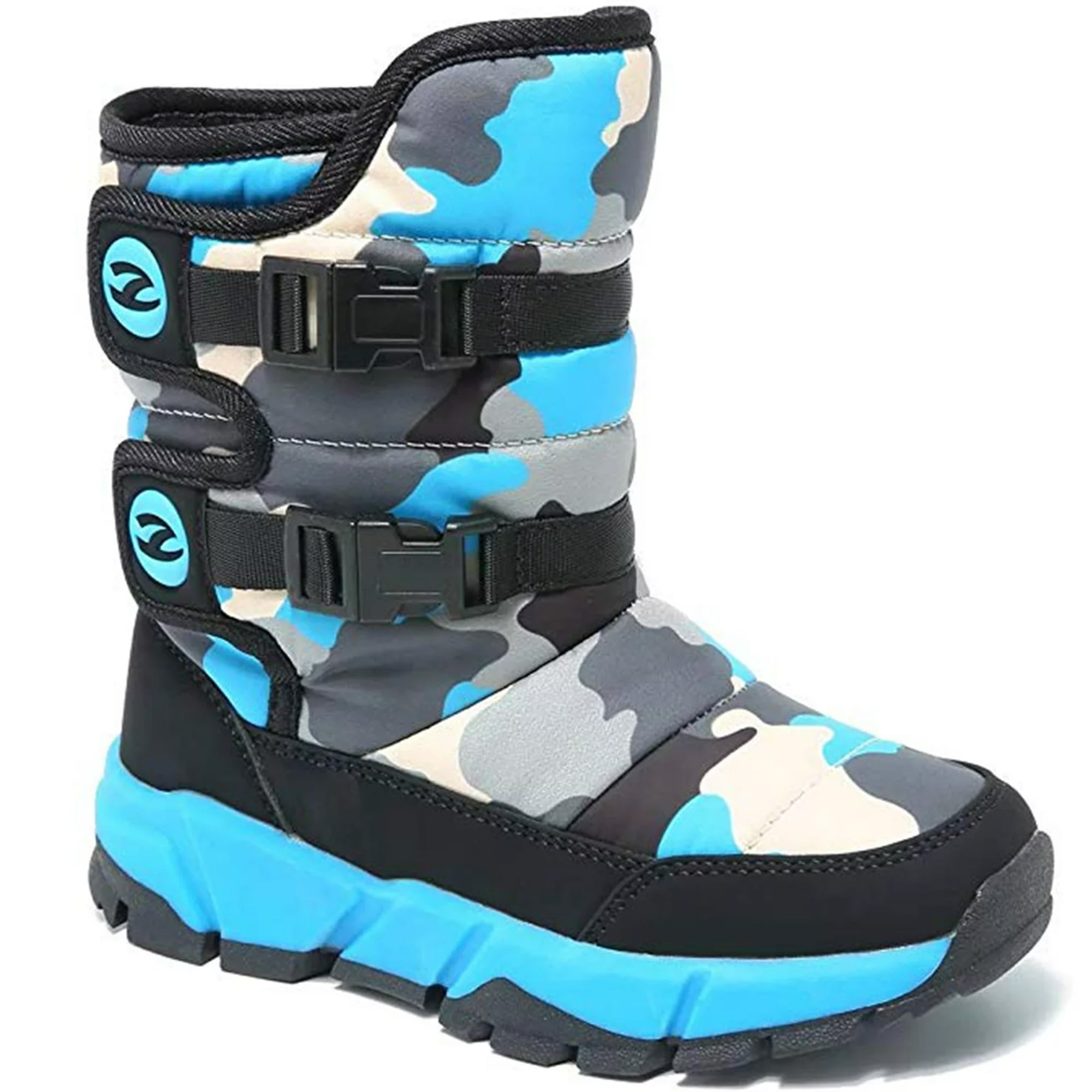 Tanleewa Boys and Girls Snow Boots Fur Lined Winter Boots for Child ...