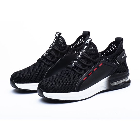 Tanleewa Breathable Work Shoes for Men Nonslip Steel Toe Safety Shoe Size 11