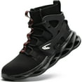 thumbnail image 1 of Tanleewa Indestructible Steel Toe Work Boots for Men Safety Shoe Size 9.5, 1 of 10