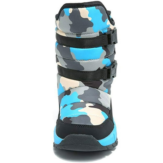 Tanleewa Kids Snow Boots Boys Girls Winter Warm Unisex Child Unisex Shoe Size 10