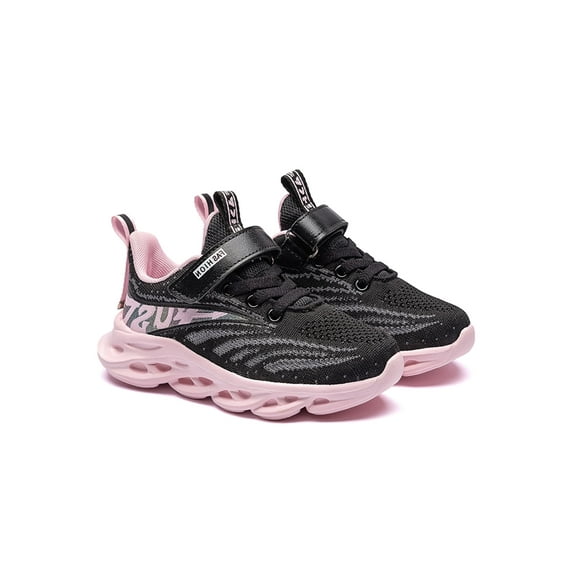 Tanleewa Lovely Girls Boys Sports Shoes Breathable Kids Sneakers Black Child Shoe Size 9