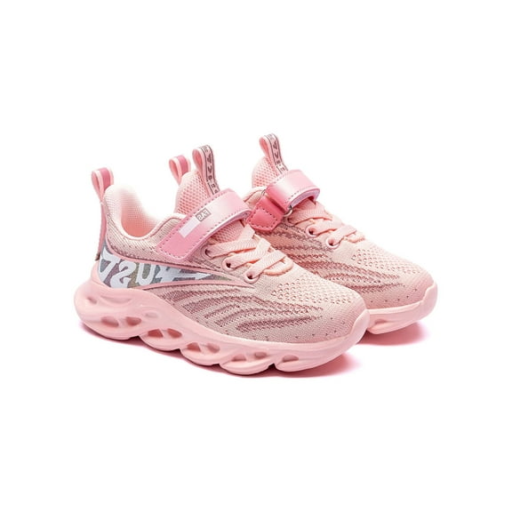 Tanleewa Lovely Girls Boys Sports Shoes Breathable Kids Sneakers Pink Child Casual Shoe Size 4.5