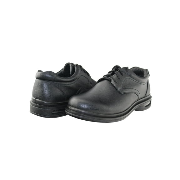 Tanleewa Men's Classic Leather Work Shoes Lace-up Business Anti Slip Casual Dress Shoe Size 9.5