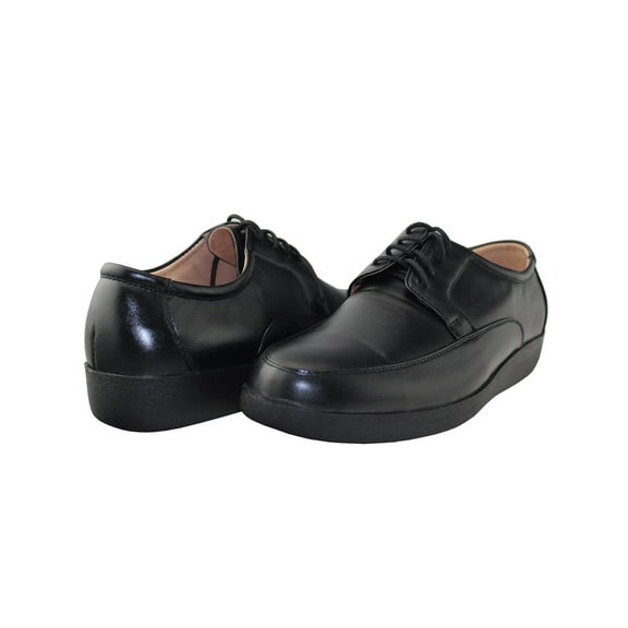 Tanleewa Men's Leather Shoes Wide Width Casual Lightweight Flat Loafers Shoe Size 11 Adult Male