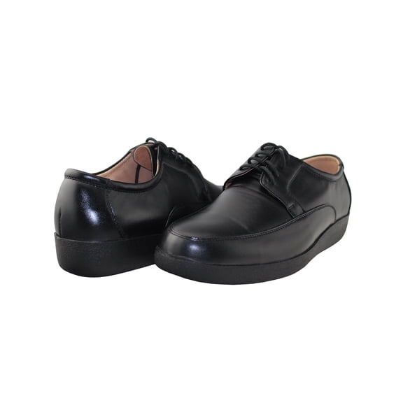 Tanleewa Men's Leather Shoes Wide Width Casual Lightweight Flat Loafers Shoe Size 8.5 Adult Male