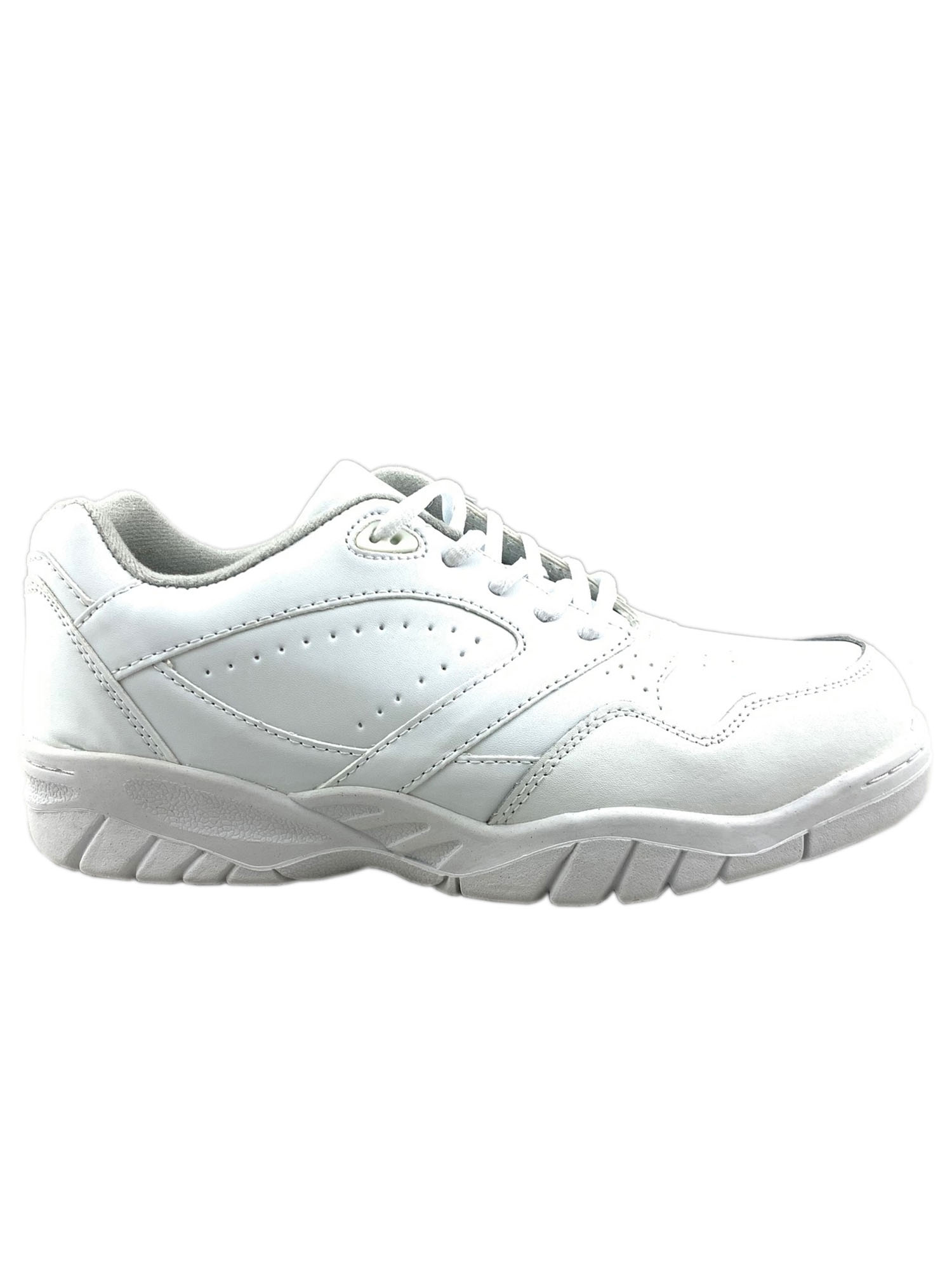 Tanleewa Men's Leather White Sports Shoes Lightweight Sneakers Breathable Casual Shoe Size 10 - image 1 of 5