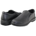 thumbnail image 1 of Tanleewa Men's Leather Work Shoes Anti-slip Waterproof Pull-on Casual Dress Shoe Size 6, 1 of 5