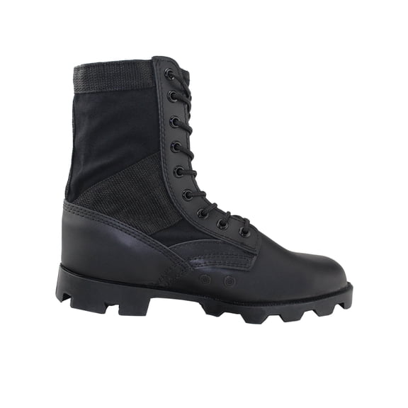 Tanleewa Men's Military Tactical Boots G.I. Style Waterproof Jungle Leather Shoe Size 12 Adult Male