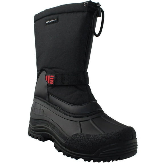 Tanleewa Men's Snow Duck Boots Mid-Calf Waterproof Insulated Winter Boots Shoe Size 13 Adult Male