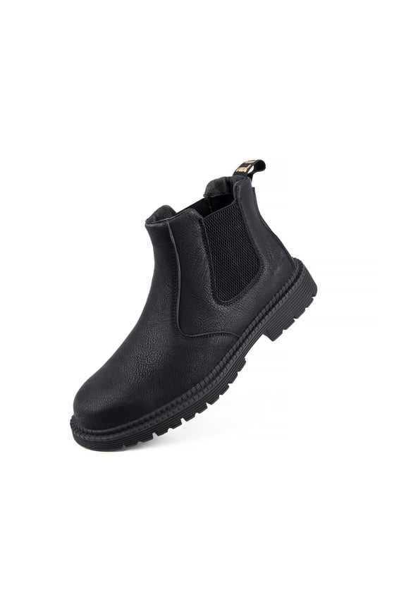 Men's Steel Toe Work Boots Waterproof Safety Shoe Size Men10/Women11 Adult Male Female