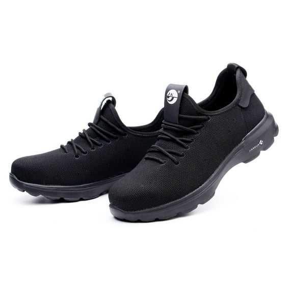 Tanleewa Steel Toe Safety Work Shoes for Men Fashion Sneakers