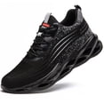 thumbnail image 1 of Tanleewa Steel Toe Work Safety Shoes Men Women Breathable Shoe Size 7.5, 1 of 10