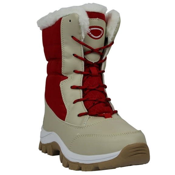 Tanleewa Water Resistant Mid Calf Snow Boots for Women Faux Fur Warm Winter Shoes Non-Slip Outdoor Boots