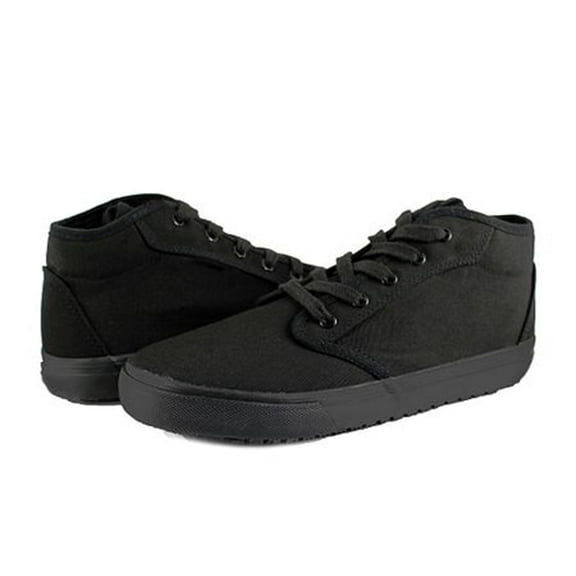 Tanleewa Waterproof Canvas Work Shoes for Women Slip Resistant Plimsolls Waitress Shoe Size 8