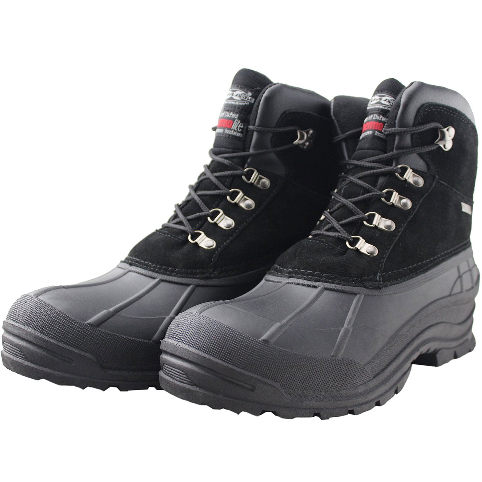 Tanleewa Winter Boots for Men Waterproof Snow Duck Boots Insulated Non slip Shoe Size 6.5 Adult Male