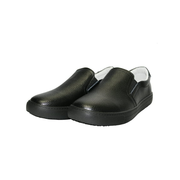 Tanleewa Women Slip Resistant Work Shoes Leather Waterproof Lightweight Safety Shoe Size 5