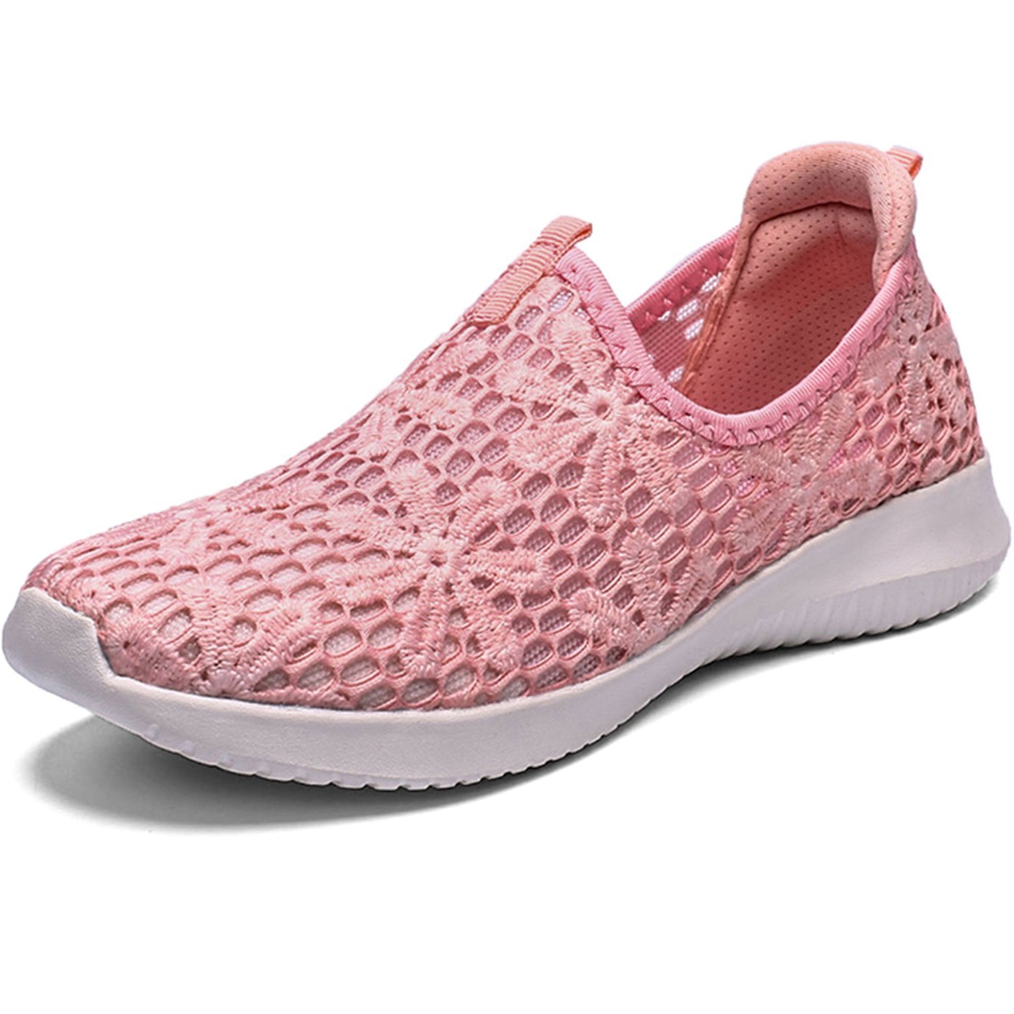 Unisex Loafers & Slip-Ons Red Half Shoes Walking Casual Home Beach Mesh Breathable