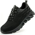 thumbnail image 1 of Tanleewa Work Safety Boots Steel Toe for Men Durable Sneakers Shoe Size 6, 1 of 9
