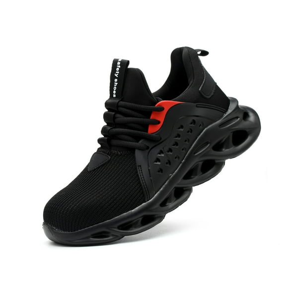 Tanleewa Work Safety Shoes for Men Steel Toe Sneakers Shoe Size 5