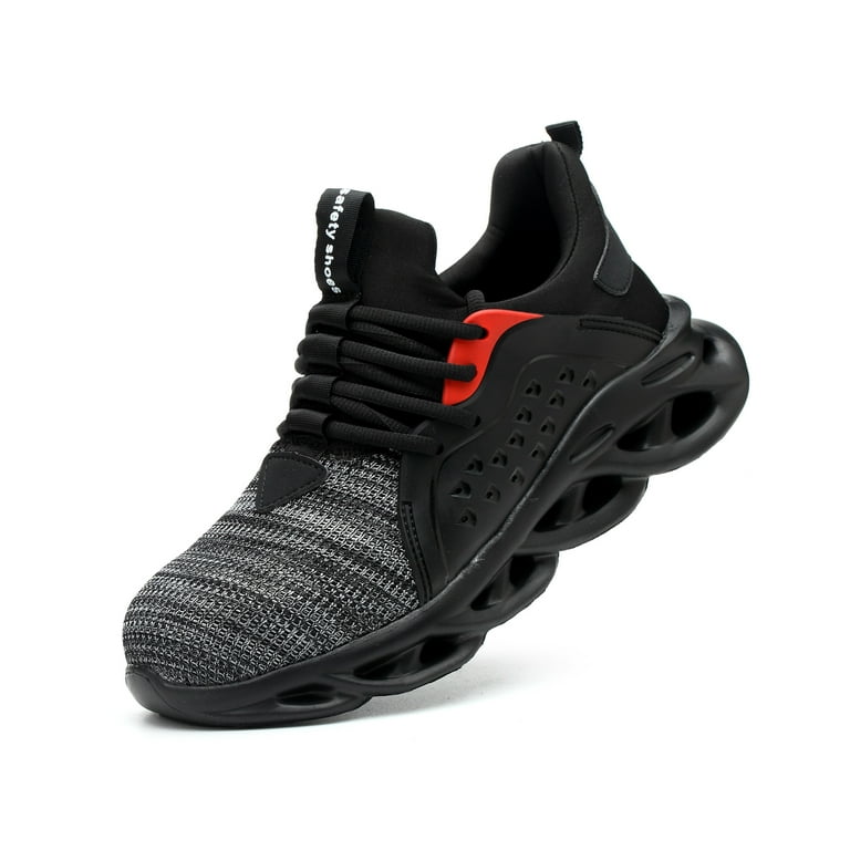 Tanleewa Work Safety Shoes for Men Steel Toe Sneakers Shoe Size