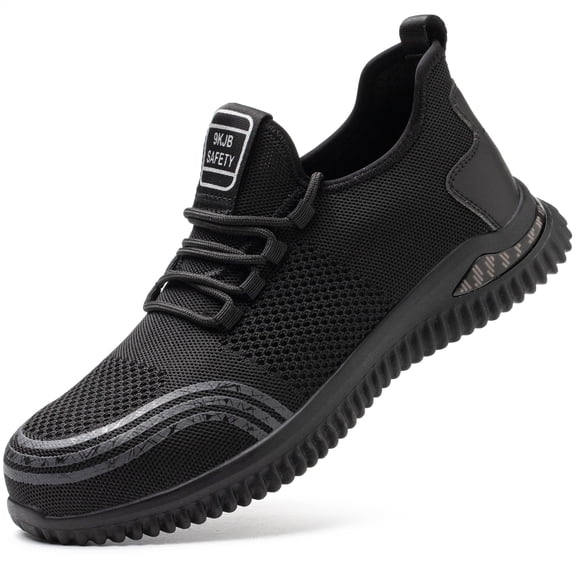 Tanleewa Work Shoes for Men Steel Toe Safety Shoes Nonslip Shoe Size Men10/Women11